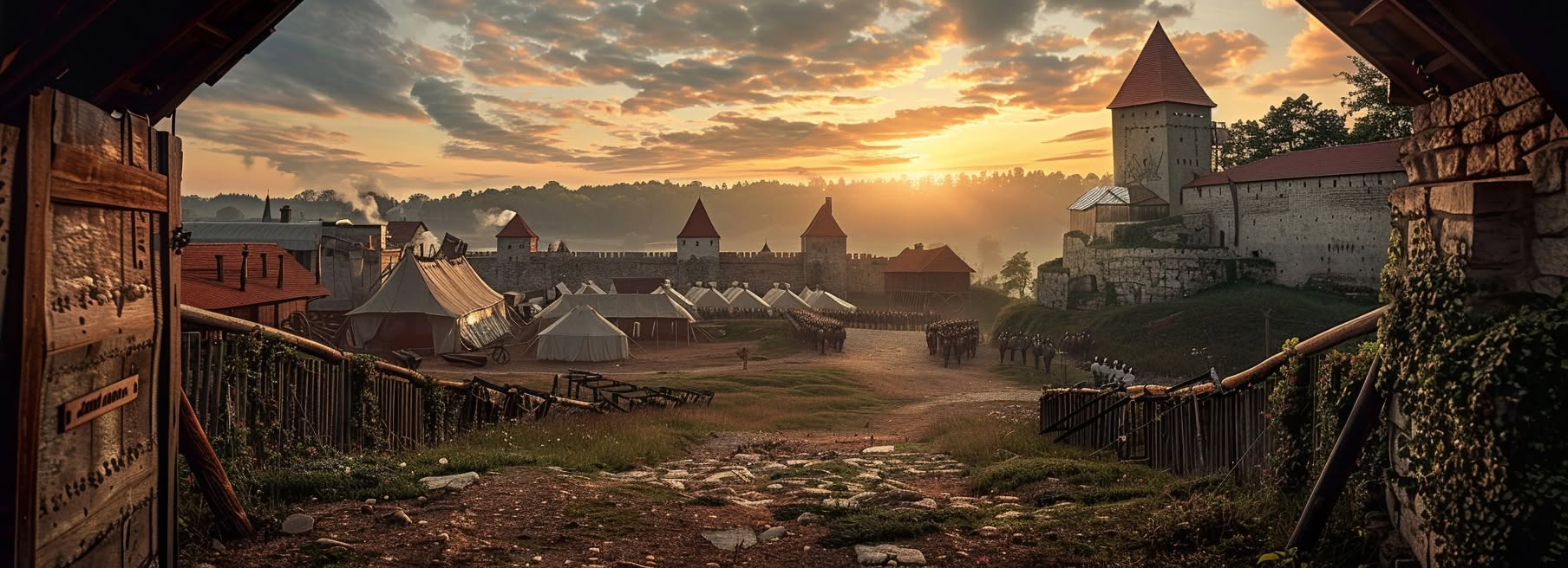 Výjezdní Pašák – Únikovka Kingdom Come a středověký glamping