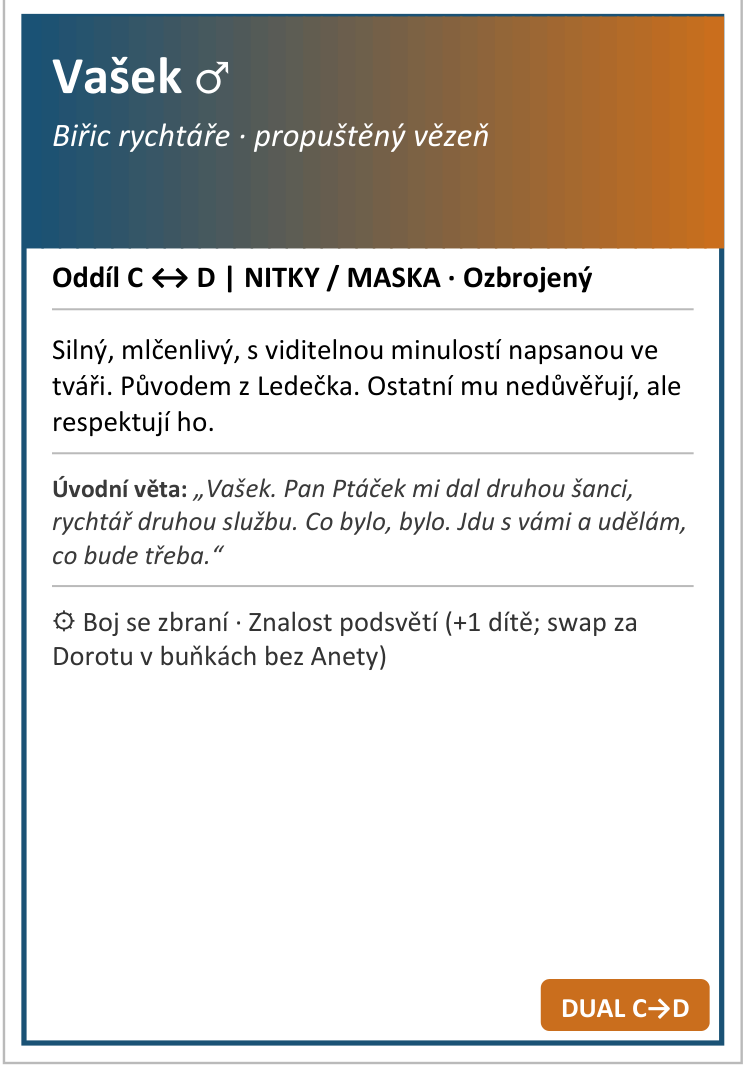 Vašek, biřic a bývalý lapka