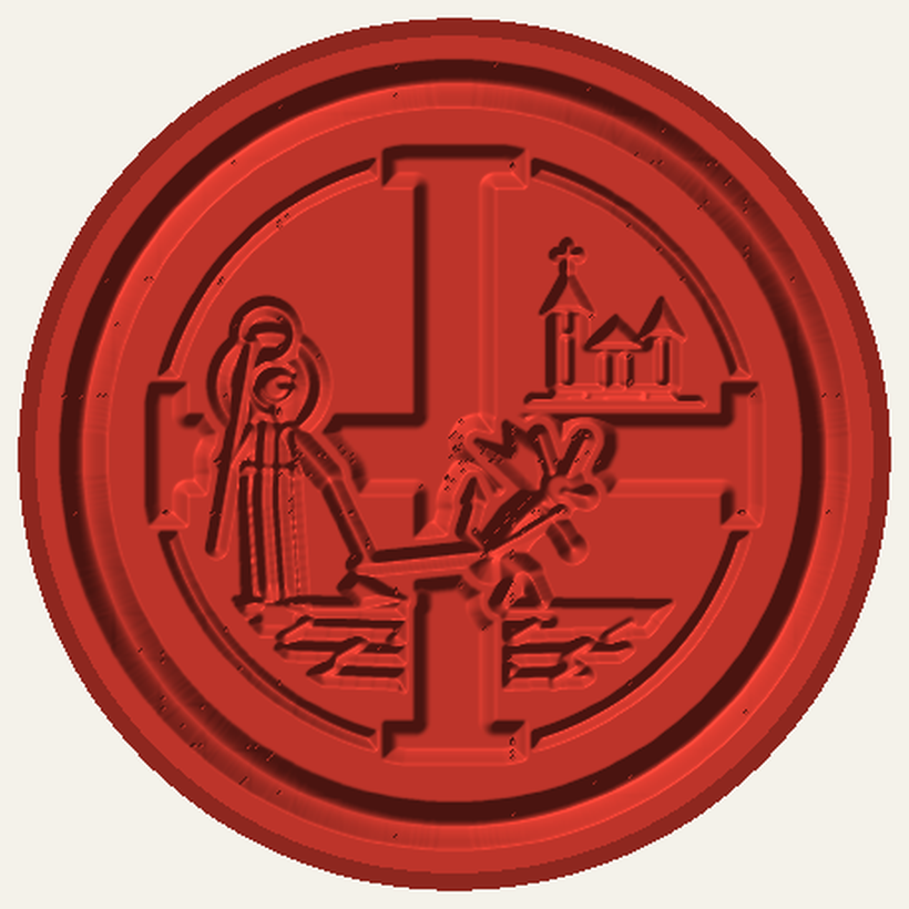 Pečeť – sv. Prokop